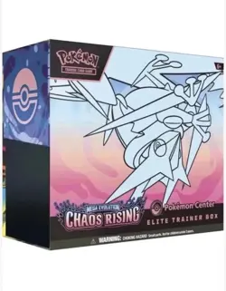 Pokemon TCG: Mega Evolution Chaos Rising Pokemon Center ETB Pokemon PRE SALE - Image 1