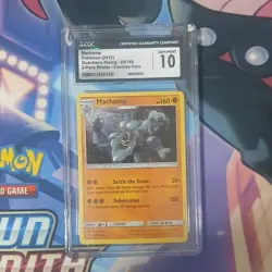 Pokemon Machamp 65/145 Sm-Guardians Rising Stage 2 CGC 10 Cosmos Holo 160HP Card - Image 1