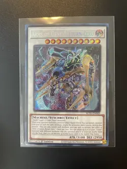 Arms of Genex Return Zero - BLTR-EN009 - Secret Rare 1st Edition NM Yugioh - Image 1