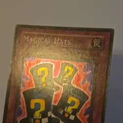 Yu-Gi-Oh! SUPER RARE HOLO CARD MAGICAL HATS PSV-033 VINTAGE - Image 4