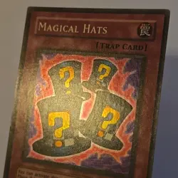 Yu-Gi-Oh! SUPER RARE HOLO CARD MAGICAL HATS PSV-033 VINTAGE - Image 5