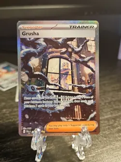 Pokemon TCG Grusha Paldea Evolved Trainer Special Illustration Rare Card 268/193 - Image 1