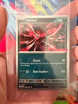 Pokemon Sealed Yveltal 088/132 GameStop Stamped Promo Card - Image 1