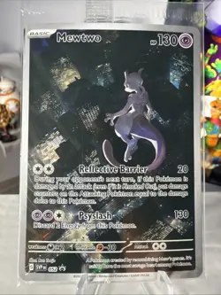 Sealed Mewtwo SVP 052 Mint Black Star Promo Card Scarlet & Violet 151 - Image 1