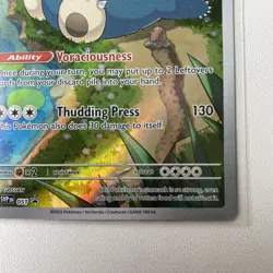 Pokemon TCG Card Snorlax 051 SVP EN Black Star Promo 151 ETB Holo 2023 - Image 4