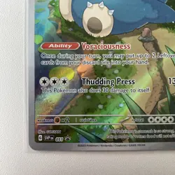 Pokemon TCG Card Snorlax 051 SVP EN Black Star Promo 151 ETB Holo 2023 - Image 5
