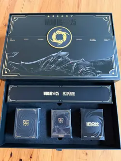 Riftbound Worlds Bundle 2025 - Box, Playmat, Deck Box but No Cards - Image 1