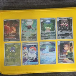 Pokemon 2025 MEG POR PFL EN Basic Card Lot Vulpix Ninjask Exeggutor 8 Cards - Image 1