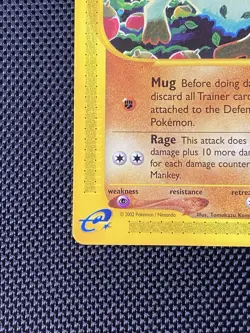 Pokemon Aquapolis Common Mankey Card 92/147 LP/NM - Image 5