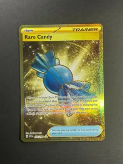 Rare Candy 2023 Scarlet & Violet #256/198 Hyper Secret Rare Pokemon - Image 1