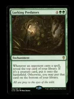 MTG Magic The Gathering Card 156/351 Lurking Predator Commander 2016 - Image 1