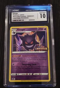 Gengar - (Prerelease) SWSH241 SWSH: Sword & Shield Promo Cards Holo - Image 1