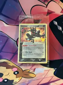 Pokemon SEALED Greninja Gold Star Promo SWSH144 25th Anniversary Celebrations - Image 5