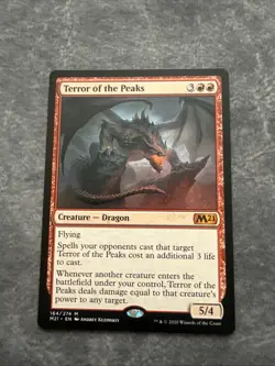 MTG Terror of the Peaks 164/274 M21 Magic the Gathering 2020 Mythic Rare TCG - Image 1