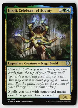 Imoti, Celebrant of Bounty #280 (NM) Commander Legends CMR Magic MTG - Image 1