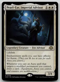Pearl-Ear, Imperial Advisor #39 (LP) Modern Horizons 3 MH3 Magic MTG - Image 1