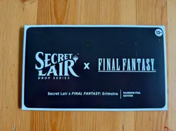 MTG Magic Final Fantasy Secret Lair Grimoire Set English Rainbow FOIL - Image 1