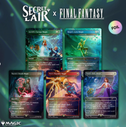 MTG Magic Final Fantasy Secret Lair Grimoire Set English Rainbow FOIL - Image 2