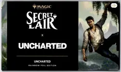 MTG Secret Lair x Uncharted FOIL PlayStation SEALED SHIPS TODAY - Image 1