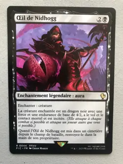 Mtg Carte Magic Final Fantasy Eye of Nidhogg French NM - Image 1