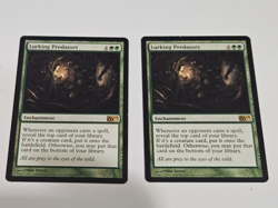MTG - 2X Lurking Predators - Magic 2010 Rare M10 MP - Image 1
