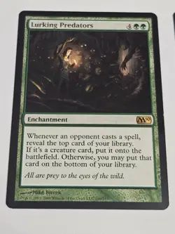 MTG - 2X Lurking Predators - Magic 2010 Rare M10 MP - Image 2