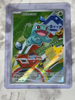 Pokemon TCG Mega Evolution Promo 037 038 039 Bulbasaur Charmander Squirtle NM - Image 3