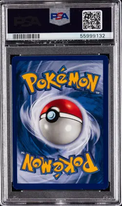 1999 POKEMON FOSSIL 1ST ED #27 MOLTRES PSA 9 - Image 2