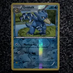 Pokemon TCG Golduck Reverse Holo 34/149 Boundaries Crossed LP - Image 1