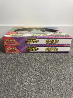 2× Pokemon TCG Ascended Heroes First Partner Deluxe Pin Collection Sealed - Image 4