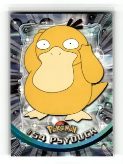 1999 Pokemon TV Animation Series 1 -Psyduck #54- Blue Logo - Non-holo -VLP - Image 1