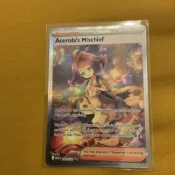 Acerolas Mischief 183/132 FA-SIR mega evolution Pokemon tcg - Image 1