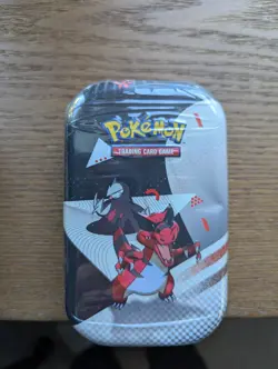 Pokemon TCG Black Bolt White Flare Unova Mini Tin Krookodile Excadrill SEALED 🔥 - Image 1