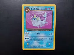 Pokemon - Dark Vaporeon 45/82 Uncommon Team Rocket - Image 1