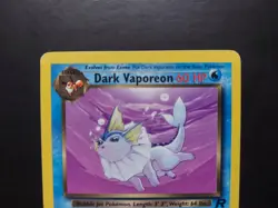 Pokemon - Dark Vaporeon 45/82 Uncommon Team Rocket - Image 2