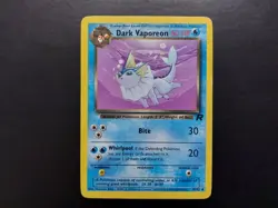 Pokemon - Dark Vaporeon 45/82 Uncommon Team Rocket - Image 1