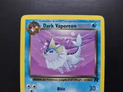 Pokemon - Dark Vaporeon 45/82 Uncommon Team Rocket - Image 2