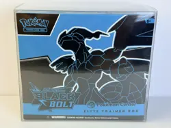 Zekrom Black Bolt Pokemon Center PC ETB SC Sealed Elite Trainer Box W/ CASE - Image 1