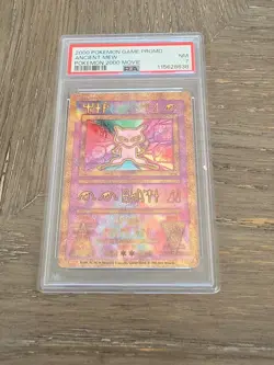 2000 Pokemon Game Promo Ancient Mew Pokemon Movie 2000 NM PSA 7✨see Pics Please - Image 1