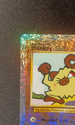 Pokemon Mankey 81/110 Legendary Collection - Reverse Holo Common EXC+ WOTC - Image 3