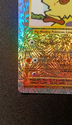 Pokemon Mankey 81/110 Legendary Collection - Reverse Holo Common EXC+ WOTC - Image 5