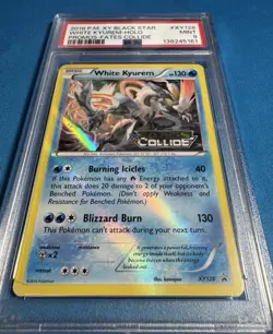 ❄ WHITE KYUREM PSA 9 ❄ 2016 Pokemon XY Fates Collide Promo Stamped XY128 📈 - Image 3