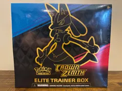 Pokemon ​TCG: Sword & Shield Crown Zenith Elite Trainer Box ETB - Sealed - Image 1