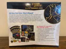 Pokemon ​TCG: Sword & Shield Crown Zenith Elite Trainer Box ETB - Sealed - Image 3