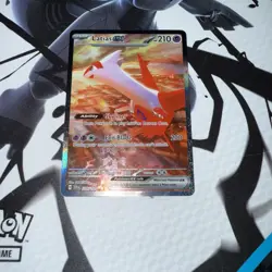 Pokemon Latias EX TCG Surging Sparks 239/191 Special Illustration Rare - Image 2