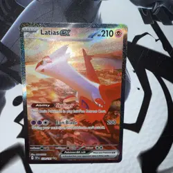 Pokemon Latias EX TCG Surging Sparks 239/191 Special Illustration Rare - Image 3