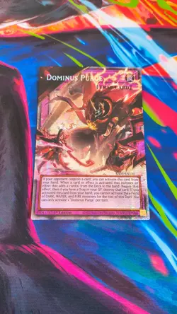 (RA05) Yu-Gi-Oh! Dominus Purge Overframe RA05-EN150 Starlight Rare 1st Ed NM - Image 1