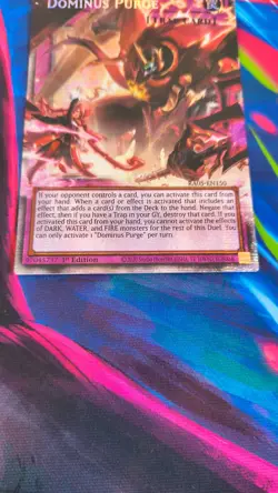 (RA05) Yu-Gi-Oh! Dominus Purge Overframe RA05-EN150 Starlight Rare 1st Ed NM - Image 2