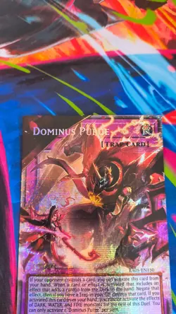 (RA05) Yu-Gi-Oh! Dominus Purge Overframe RA05-EN150 Starlight Rare 1st Ed NM - Image 4
