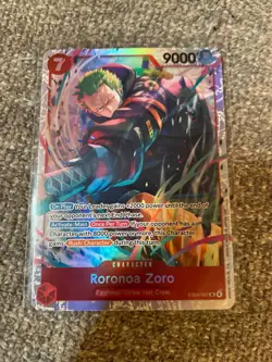 Roronoa Zoro () SR Adventure on Kami's Island EB04-007 NM Foil - Image 1